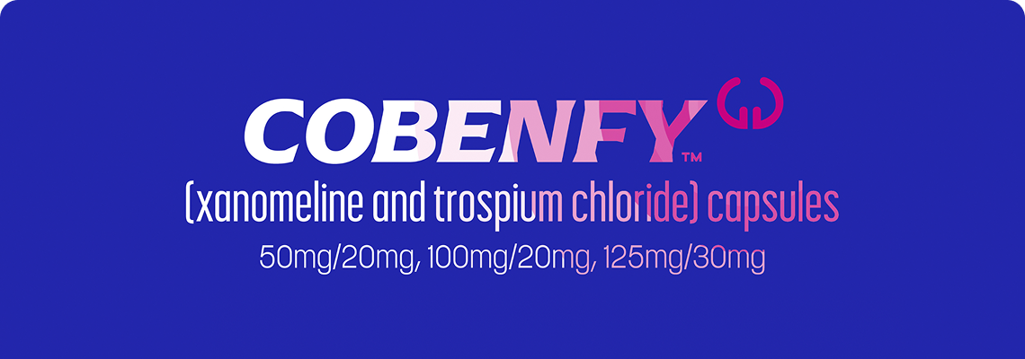 COBENFY xanomeline and trospium chloride capsules logo