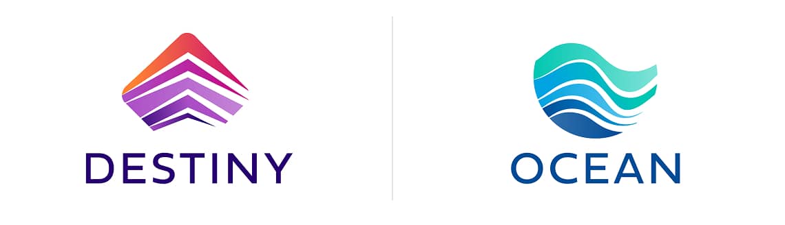 DESTINY and OCEAN logo